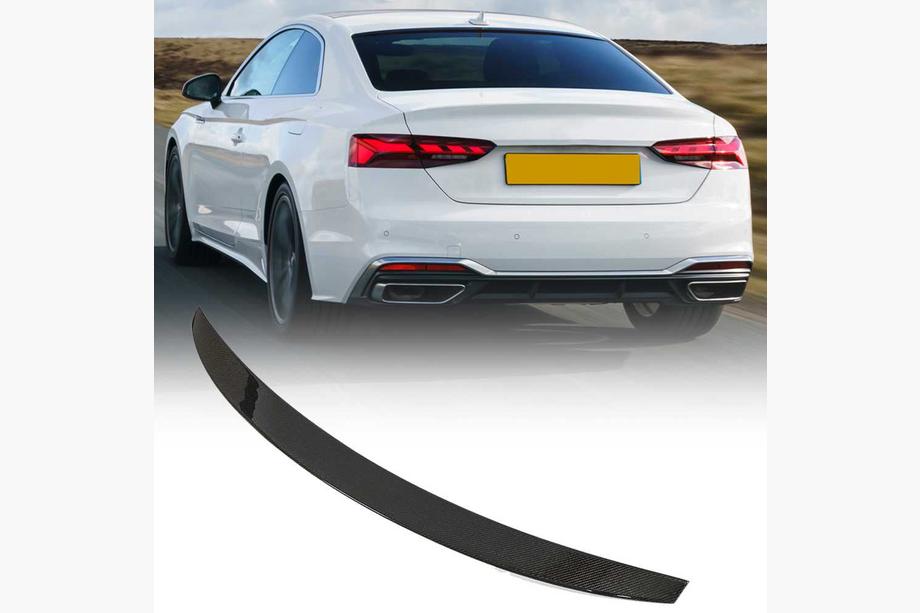 Audi A5 2016–2025 Spojler V3 (pre kupé, karbón) Image