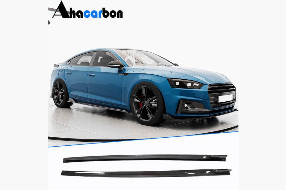 Audi A5 2016–2025 Bočné prahy 2016-2020 V1 (pre Sportback, karbón) Image