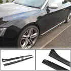 Audi A5 2007–2015 Bočné prahy (Kupé/Kabriolet, karbón) fotografia 1