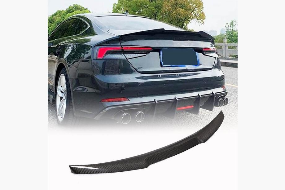 Audi A5 2016–2025 Spojler V4 (pre Sportback, plast) Image