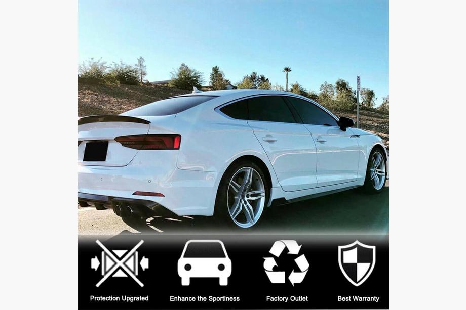 Audi A5 2016–2025 Bočné prahy 2016-2020 V2 (pre Sportback, karbón) Fotografia 4