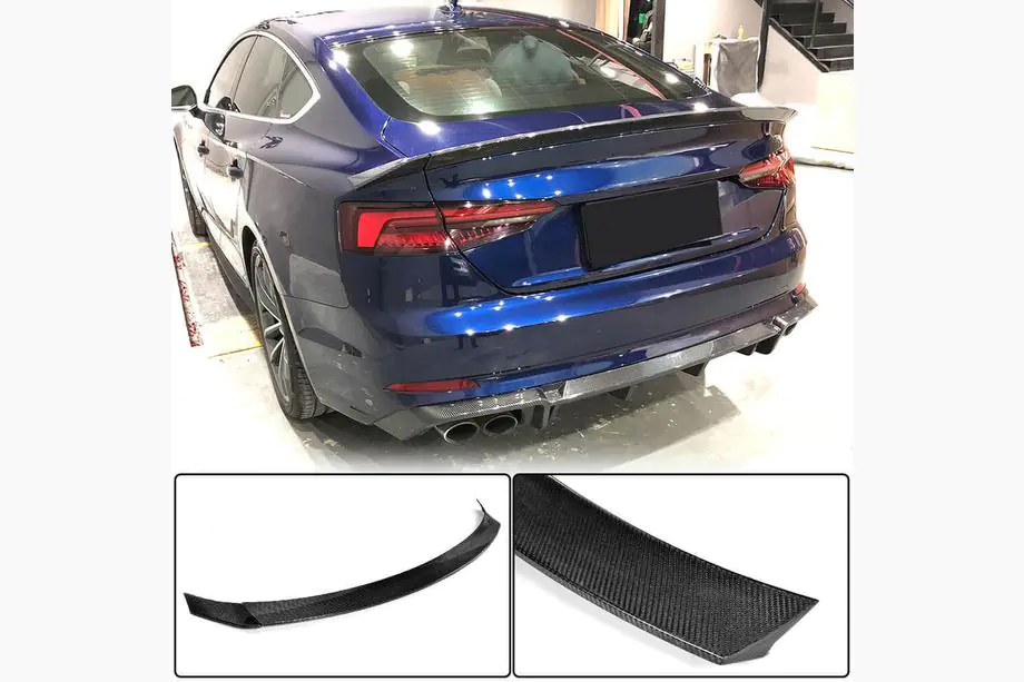 Audi A5 2016–2025 Spojler V2 (pre Sportback, uhlíkové vlákno) Image