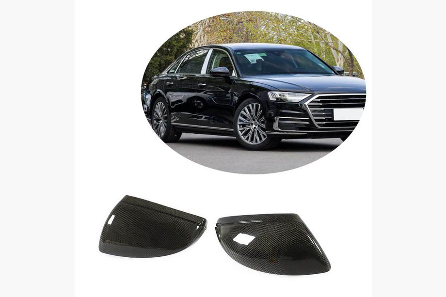 Audi A6 C8 2018–2025 Kryty zrkadiel V1 (karbón) Image