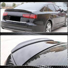 Audi A6 C7 2011–2017 Lip spojler V2 (karbón) fotografia 5
