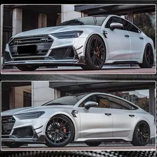 Kryty blatníkov (2018-2022, suchý karbón) Audi A7 2018– fotografia 3