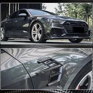 Kryty blatníkov (2018-2022, suchý karbón) Audi A7 2018– fotografia 4