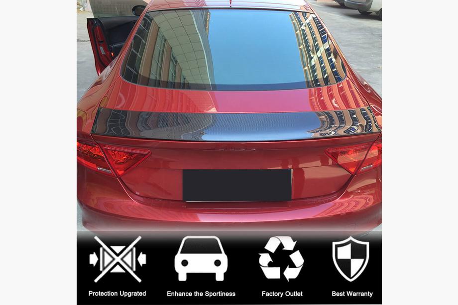 Audi A7 2010–2018 Spojler V2 (karbón) Fotografia 2