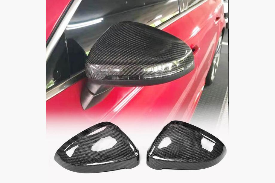 Audi A4 B9 2015–2024 Kryty zrkadiel V2 (2015-2019, Karbon) Image