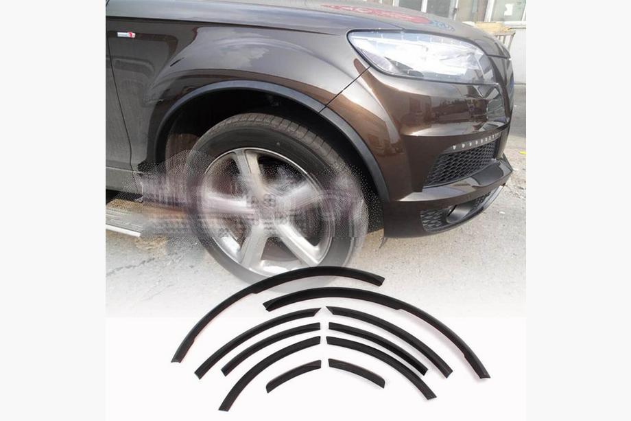 Audi Q7 2005–2015 Rozšírenia blatníkov (matná čierna PU) Image
