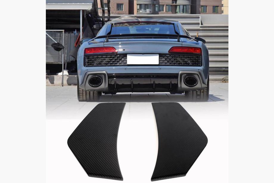 Audi R8 2015– Splittery zadného nárazníka (pre Spyder 2020+, karbón) Image