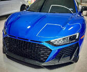 Audi R8 2015– Lip spojler predného nárazníka Lip V1 (2023+, Carbon) fotografia 3