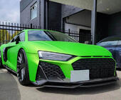 Audi R8 2015– Lip spojler predného nárazníka Lip V1 (2023+, Carbon) fotografia 7