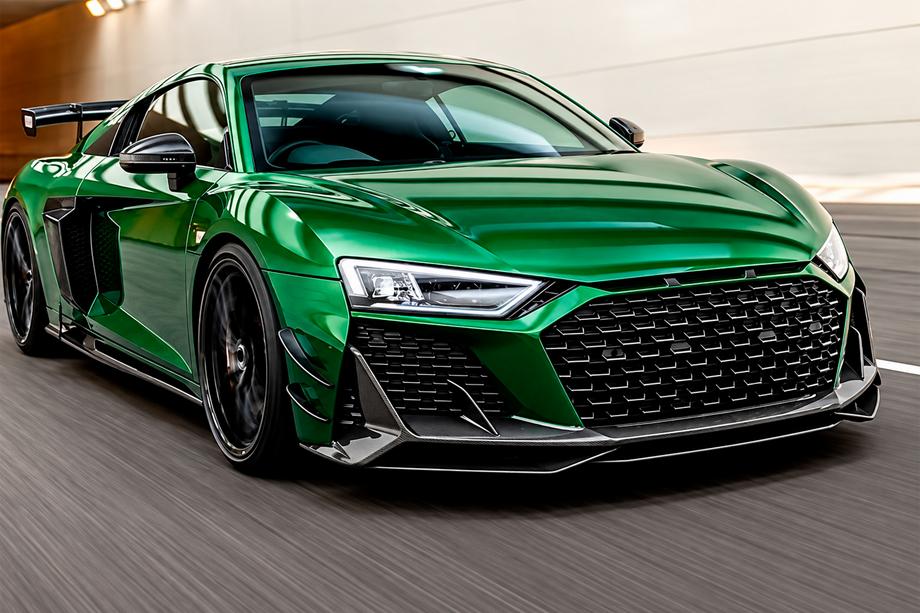 Audi R8 2015– Lip spojler predného nárazníka Lip V1 (2023+, Carbon) Image