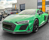 Audi R8 2015– Lip spoiler predného nárazníka Lip V2 (2023+, karbón) fotografia 4