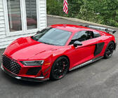 Audi R8 2015– Lip spoiler predného nárazníka Lip V2 (2023+, karbón) fotografia 5