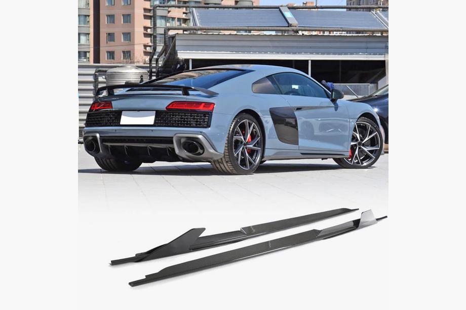 Audi R8 2015– Bočné prahy V2 (karbón) Fotografia 1