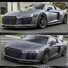 Audi R8 2015– Lip spojler predného nárazníka Lip V2 (2015-2020, Karbon) fotografia 4