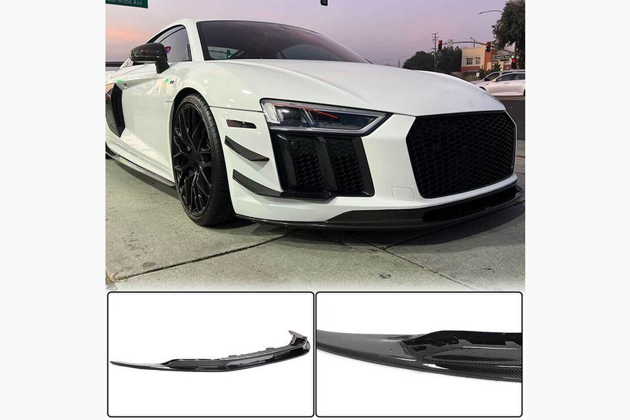 Audi R8 2015– Lip spojler predného nárazníka Lip V2 (2015-2020, Karbon) Image