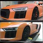 Audi R8 2015– Lip spojler predného nárazníka V1 (2015-2020, karbón) fotografia 4