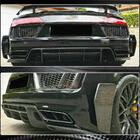 Audi R8 2015– Splittery zadného nárazníka V1 (2015-2020, Karbon) fotografia 5