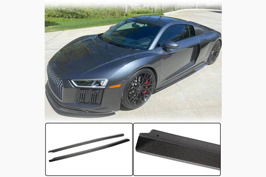 Audi R8 2015– Bočné prahy V3 (Carbon) Image