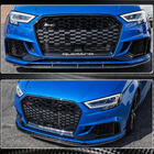 Audi A3 2012–2020 Predný nárazníkový lip spojler V5 (pre RS3 Sedan 2017-2020, karbón) fotografia 5