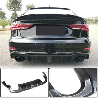 Difúzor zadného nárazníka s LED brzdovým svetlom V2 (pre RS3 2017-2019, karbón) Audi A3 2012–2020 fotografia 1