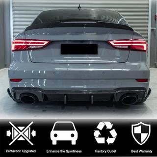 Difúzor zadného nárazníka V1 (pre RS3 Sedan 2017-2019, karbón) Audi A3 2012–2020 fotografia 3