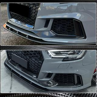 Lišta predného nárazníka V1 (pre RS3 Sedan 2017-2020, karbón) Audi A3 2012–2020 fotografia 4