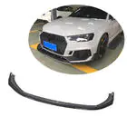 Audi A4 B9 2015–2024 Predný nárazníkový lip spojler Lip V1 (pre RS4 Avant 2019-2021, karbón) fotografia 1