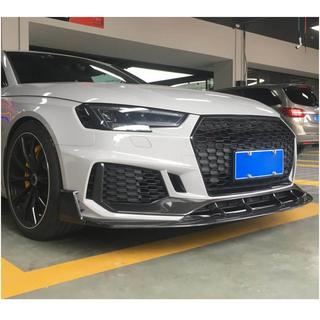 Predný nárazníkový lip spojler Lip V1 (pre RS4 Avant 2019-2021, karbón) fotografia 3