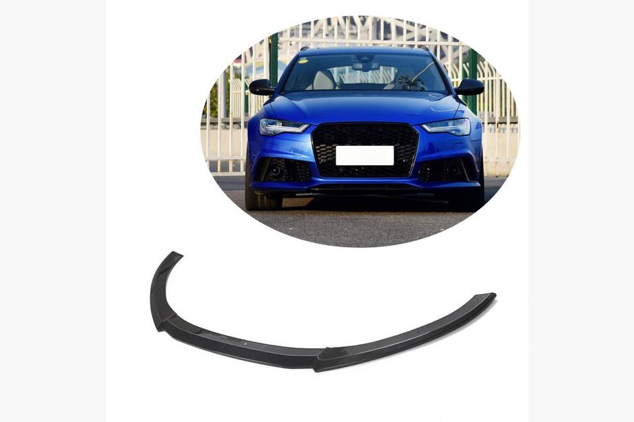 Audi A6 C7 2011–2017 Predný nárazníkový lip (karbón) Image