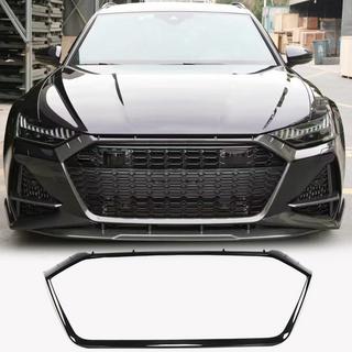 Rámovanie masky chladiča (pre RS6, karbón) Audi A6 C8 2018–2025 fotografia 1