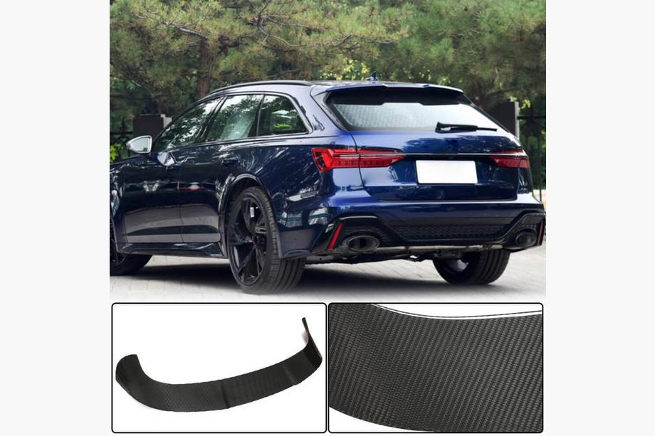Audi A6 C8 2018–2025 Spojler V4 (pre Avant, karbón) Image