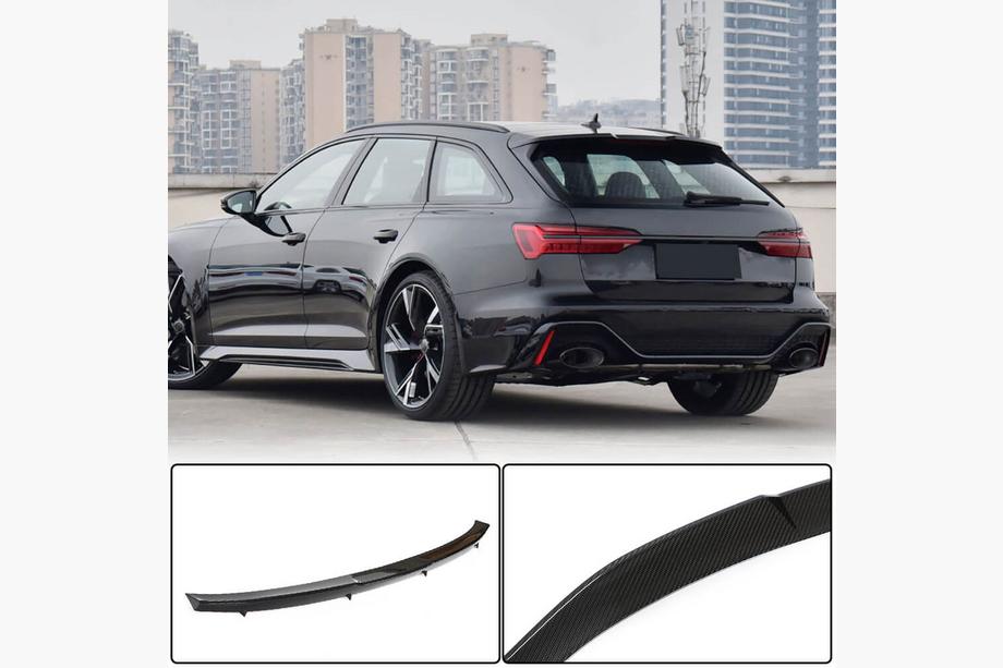 Audi A6 C8 2018–2025 Spojler V3 (pre Avant, karbón) Image
