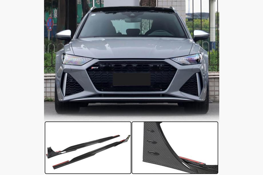 Audi A6 C8 2018–2025 Bočné prahy (pre RS6, karbón) Image