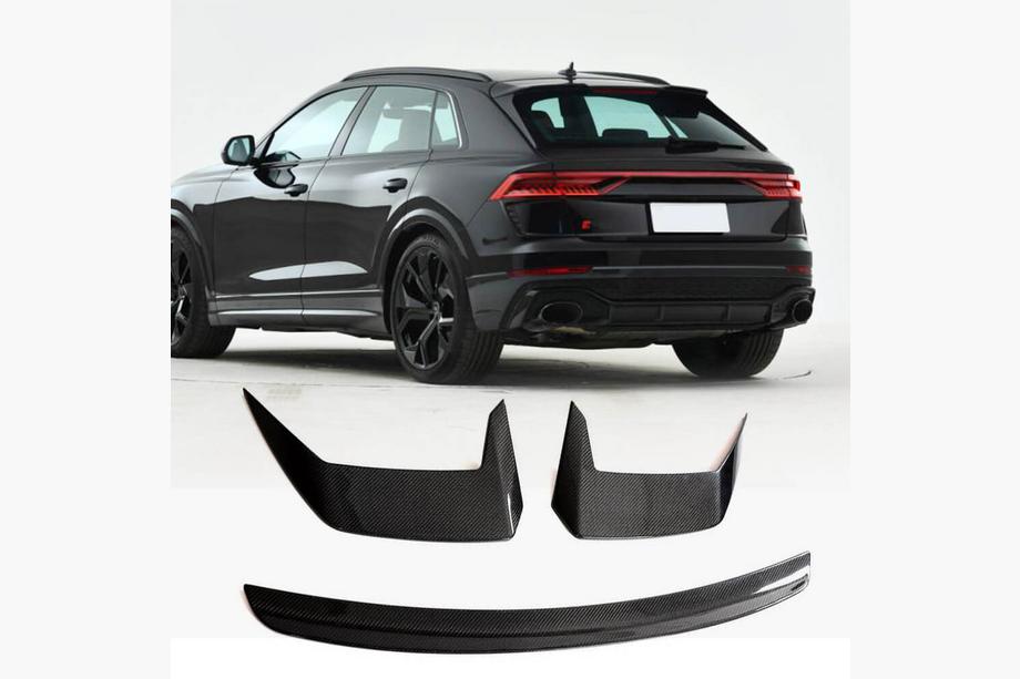 Audi Q8 2018– Zadný strešný spojler (karbón) Image