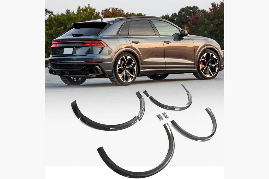 Audi Q8 2018– Lemy blatníkov (2021-2024, Karbón) Image