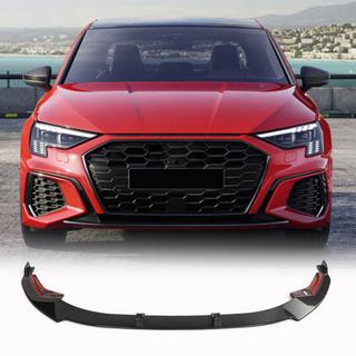 Lip spojler predného nárazníka Lip (pre S-Line Sedan 2020-2023, karbón) fotografia 1