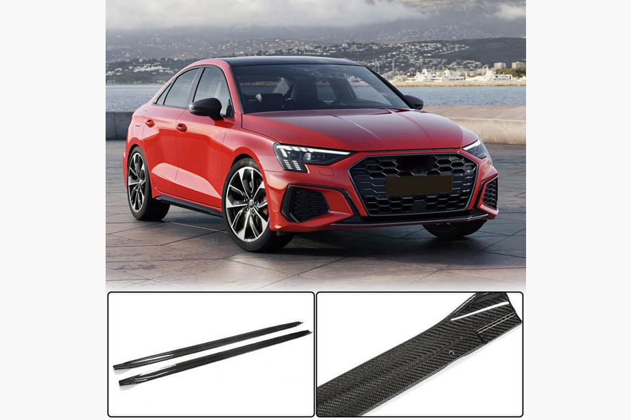 Audi A3 2020– Bočné prahy (pre S3 Sedan, karbón) Image
