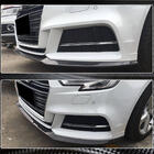 Audi A3 2012–2020 Lip spojler predného nárazníka Lip V5 (pre S-Line Sedan 2017-2020, karbón) fotografia 5