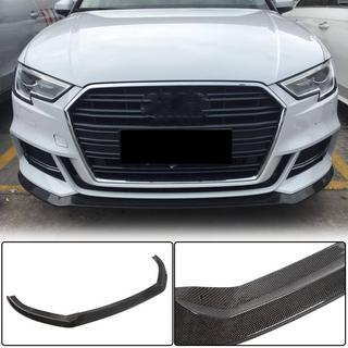 Lip spojler predného nárazníka Lip V5 (pre S-Line Sedan 2017-2020, karbón) Audi A3 2012–2020 fotografia 1