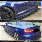 Audi A3 2012–2020 Bočné prahy V3 (pre S-Line Sedan, karbón) fotografia 5