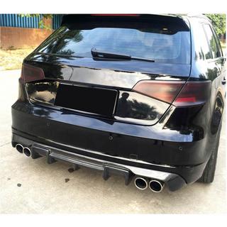 Difúzor zadného nárazníka V1 (pre S-Line HB 2012-2016, Carbon) Audi A3 2012–2020 fotografia 3