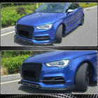 Audi A3 2012–2020 Predný lip spojler nárazníka Lip V3 (pre S-Line Sedan 2012-2016, karbón) fotografia 3