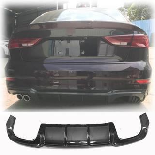 Difúzor zadného nárazníka V4 (pre S-Line Sedan 2017-2020, karbón) Audi A3 2012–2020 fotografia 1