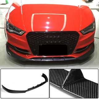 Lip spojler predného nárazníka Lip V2 (pre S-Line Sedan 2012-2016, karbón) Audi A3 2012–2020 fotografia 1
