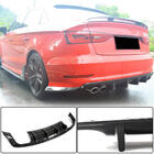 Audi A3 2012–2020 Difúzor zadného nárazníka V3 (pre S-Line Sedan 2012-2016, karbón) fotografia 1