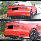 Audi A3 2012–2020 Difúzor zadného nárazníka V3 (pre S-Line Sedan 2012-2016, karbón) fotografia 3