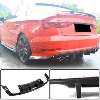 Difúzor zadného nárazníka V3 (pre S-Line Sedan 2012-2016, karbón) Audi A3 2012–2020 fotografia 1